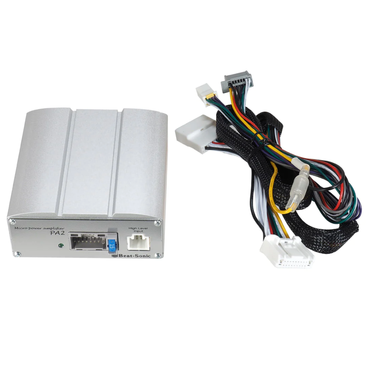 Beat-Sonic PA2N1K Encore Alpha Plug & Play Power Amplifier Kit for Nissan