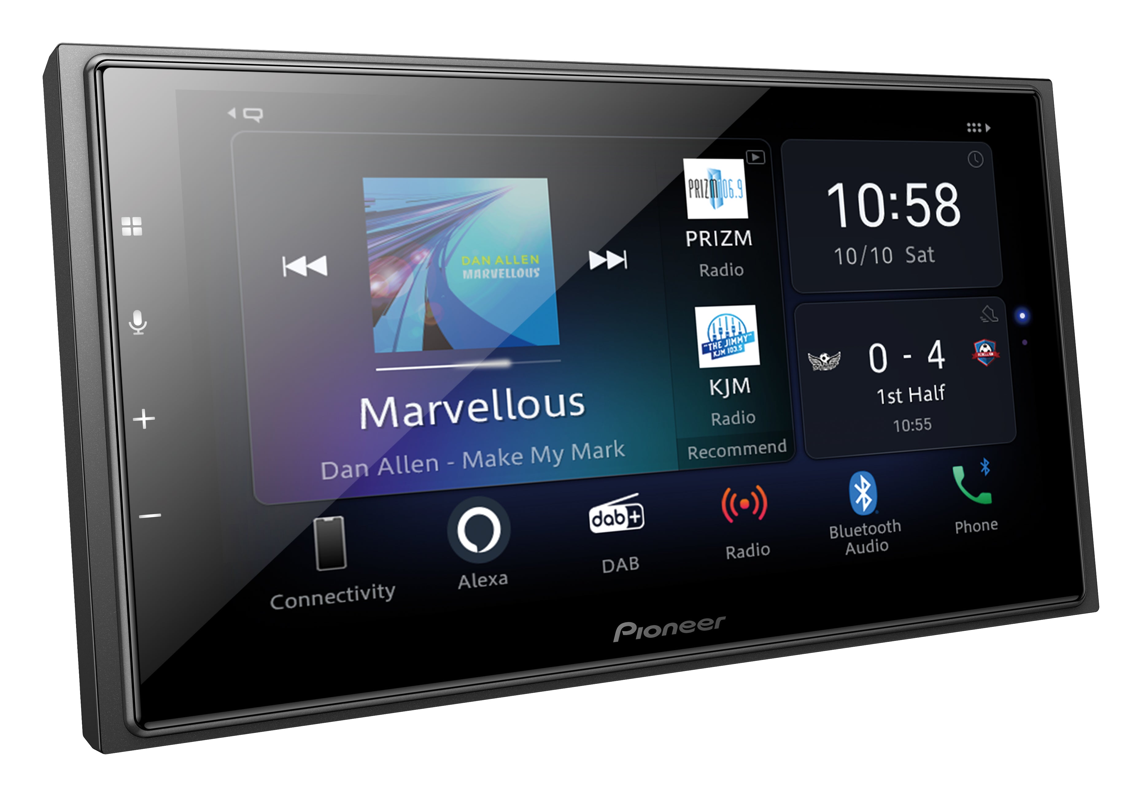 Pioneer SPH-EVO64DAB 6.8” Multi-Touchscreen | Built-In Wi-Fi, Smart UI & DAB+
