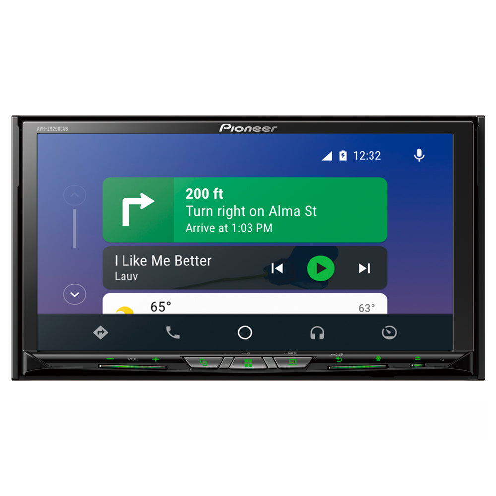 Pioneer AVH-Z9200DAB Wi-Fi 7" Touchscreen with Apple CarPlay Android Auto DAB Waze Bluetooth