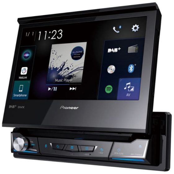 Pioneer AVH-Z7200DAB 7" Multimedia Player with Apple CarPlay & Android Auto + FREE DAB