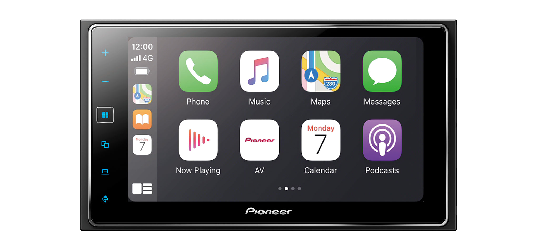 Pioneer SPH-DA130DAB 2-Din 6.2" Capacitive touchscreen with Apple CarPlay