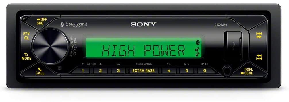 Sony DSX-M80 High Power Bluetooth Marine Receiver