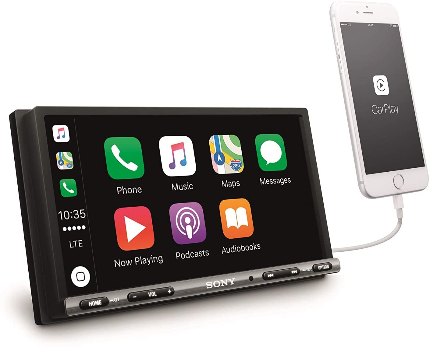 Sony XAV-AX3005ANT with Auto Android & Apple CarPlay + FREE DAB Aerial