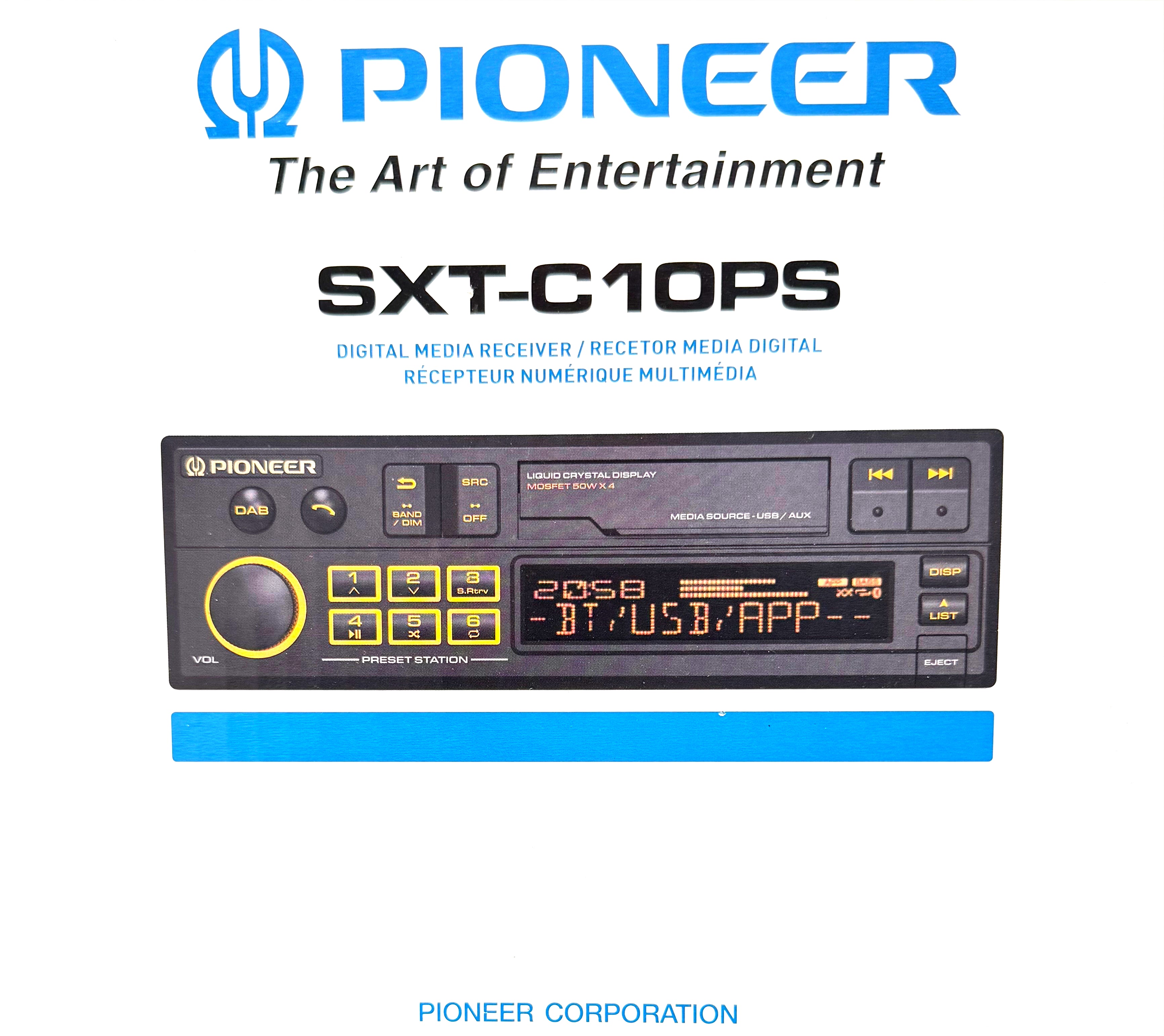 Pioneer SXT-C10PS Vintage - Retro Car Audio