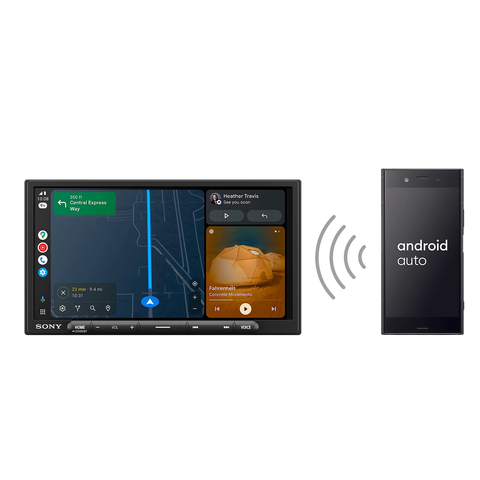 Sony XAV-AX4050 6.95‘’ DAB Digital Multimedia Receiver