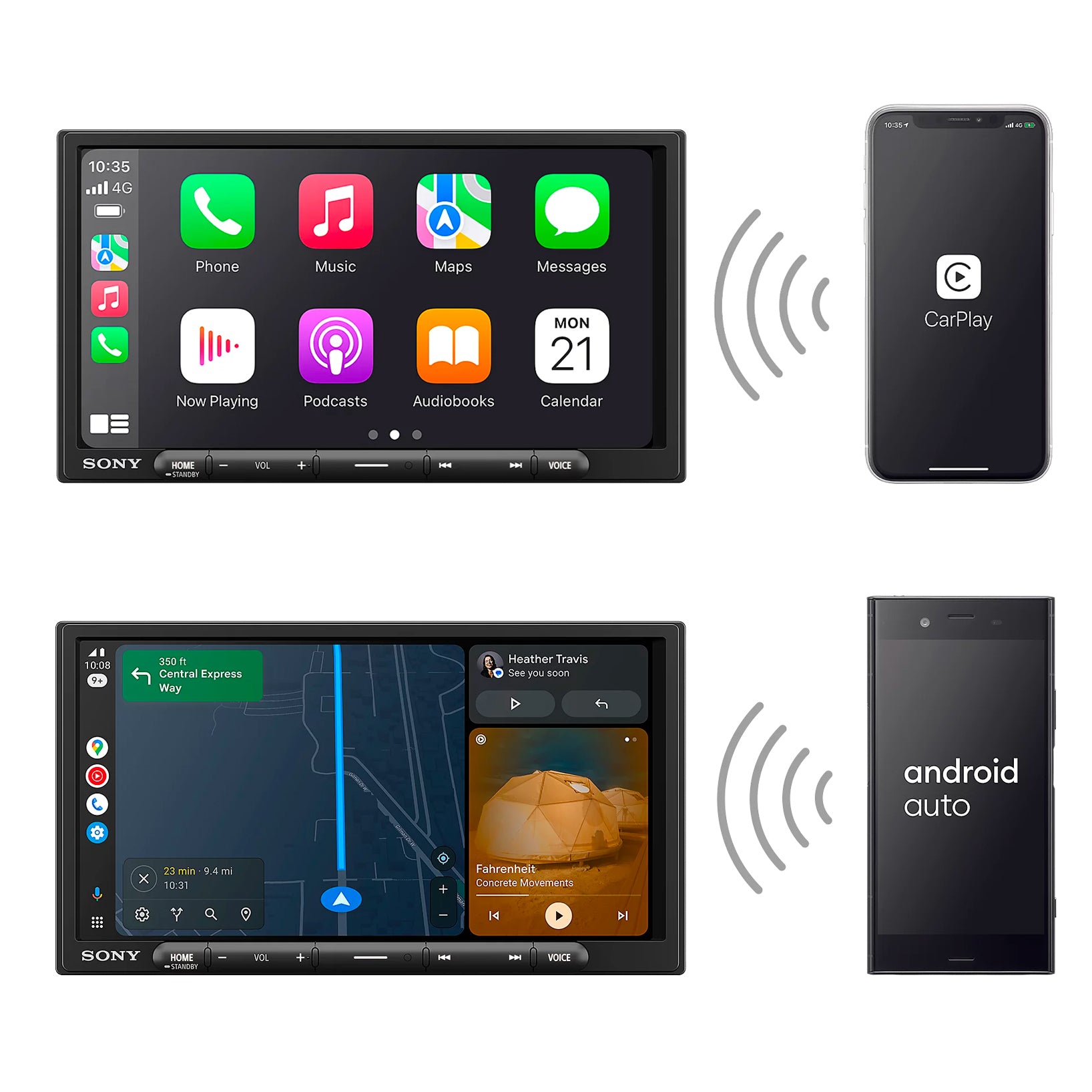 MINI 2DIN Radio Upgrade Kit - Apple CarPlay and Android Auto