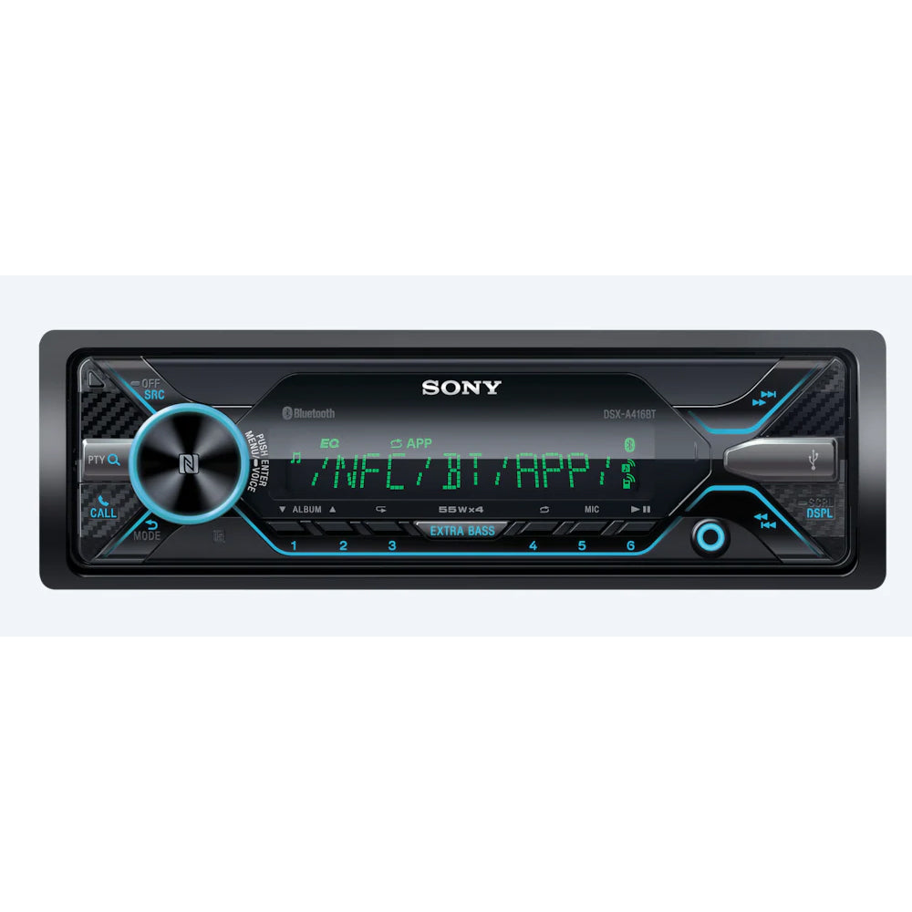 Sony DSX-A416BT Media Receiver with Dual BLUETOOTH®
