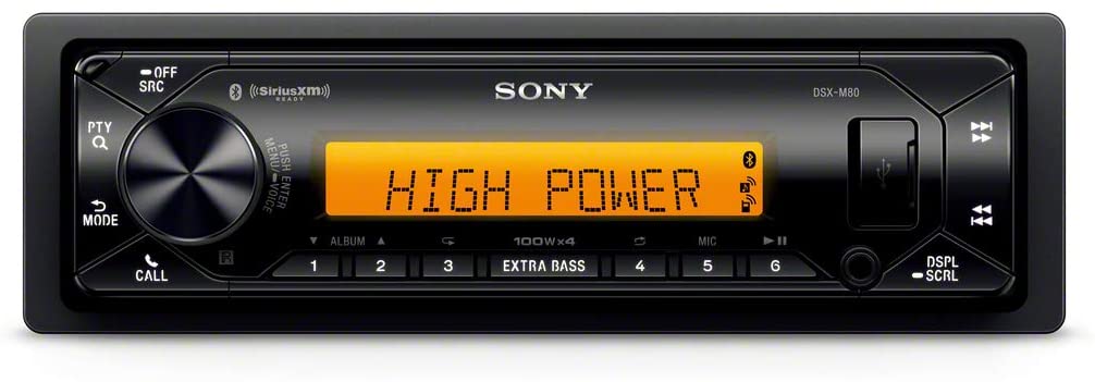 Sony DSX-M80 High Power Bluetooth Marine Receiver