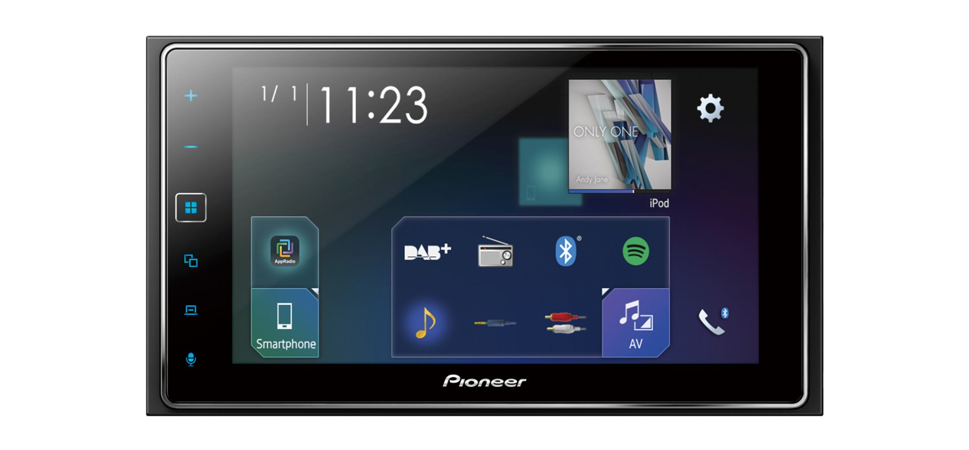 Pioneer SPH-DA130DAB 2-Din 6.2" Capacitive touchscreen with Apple CarPlay