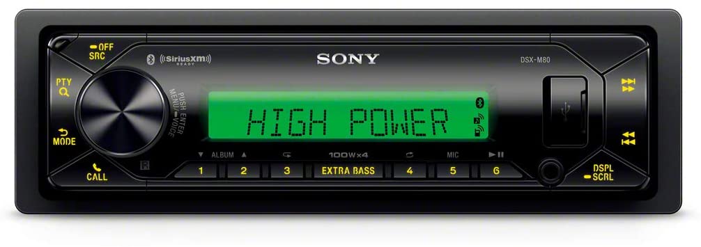 Sony DSX-M80 High Power Bluetooth Marine Receiver
