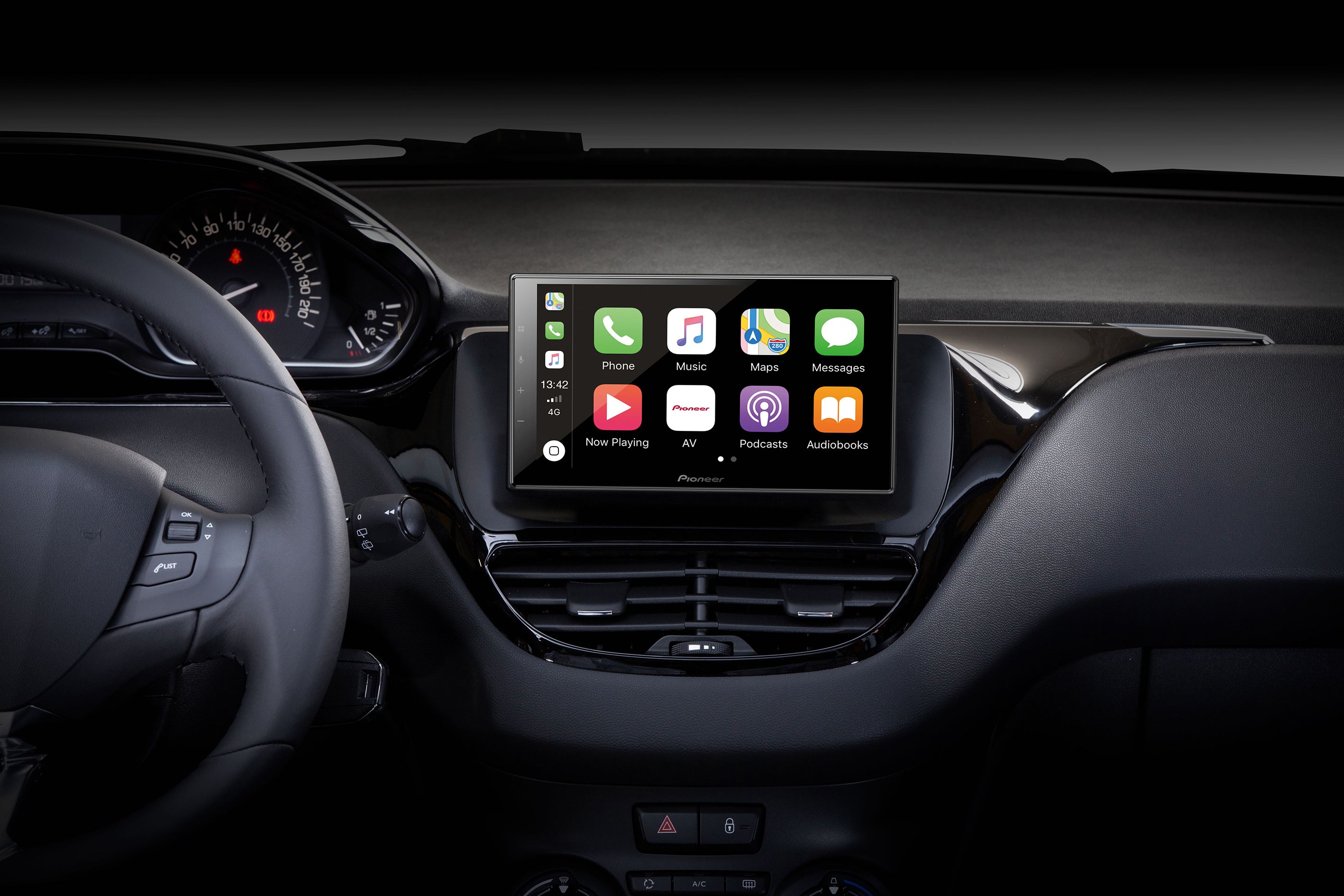Pioneer SPH-EVO64DAB-208 Android Auto Apple CarPlay for Peugeot